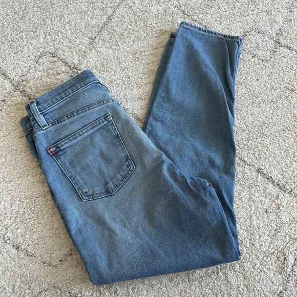 BDG High Rise Girlfriend Cropped Jeans Medium Wash Size 29 - Picture 4 of 10